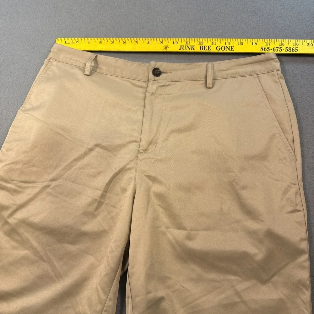 Adidas Shorts Mens 34 TAN  Climacool Golf Casual Lightweight Outdoor